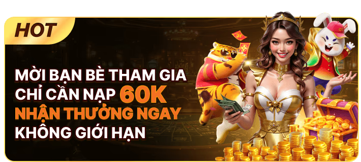 Ưu đãi mời bạn bè tham gia DN88 nhận thưởng không giới hạn